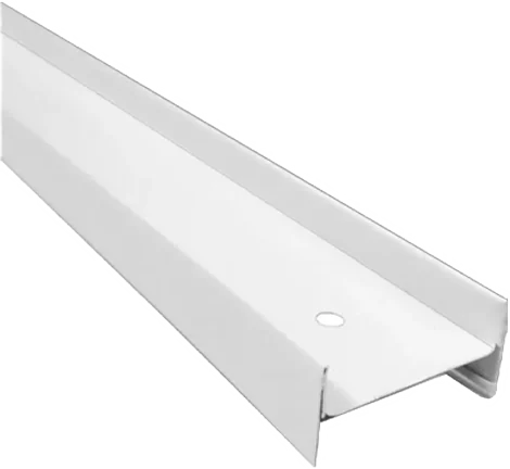 Perfil H de aço branco para divisória Eucatex