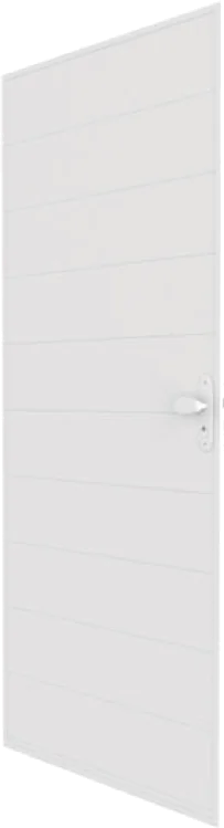 Porta de Giro de PVC 0,80 x 2,10 m