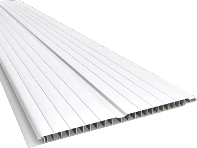 Forro Branco Duplo Frisado 10mm