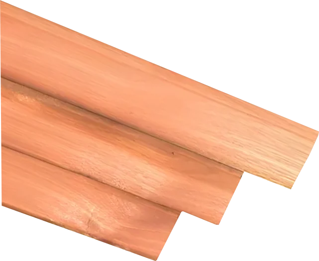 Forro de Madeira de Eucalipto Rosa Tratado