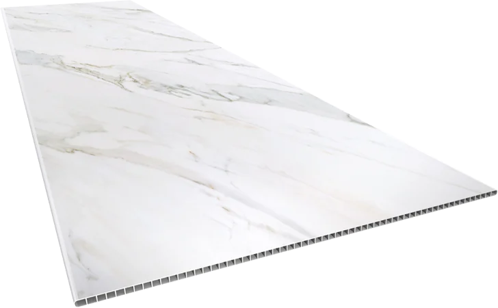 Placa Modular Revid Mármore Botticino 1245 x 618 x 10mm