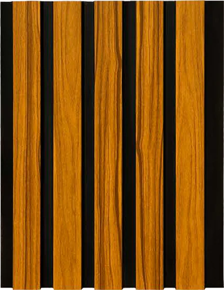 Painel Ripado Elegance Interno Black Mogno