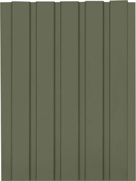 Painel Ripado Elegance Interno Verde Oliva