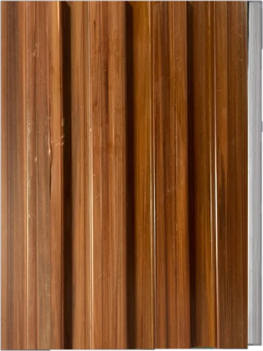 Painel Ripado Gold Imbuia