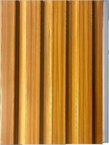 Painel Ripado Gold Mogno