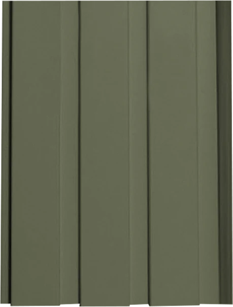 Painel Ripado Premium Interno Verde Oliva