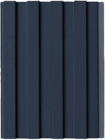 Painel Ripado Slim Externo Grafite
