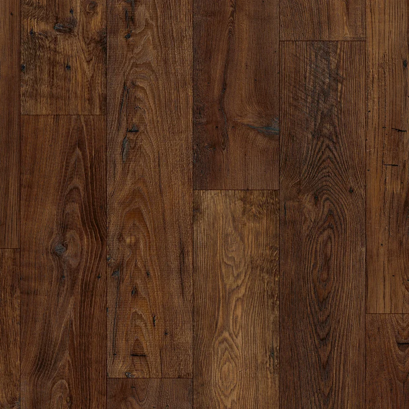 Piso Laminado Eligna Wide Castanheiro Escuro Restaurado