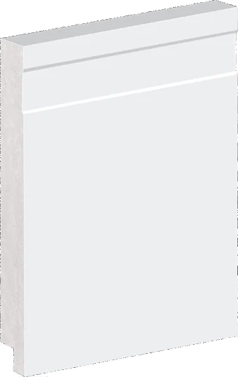 Rodapé Poliestireno Frisado Slim