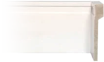 Rodapé Poliestireno de Sobrepor Frisado 12cm